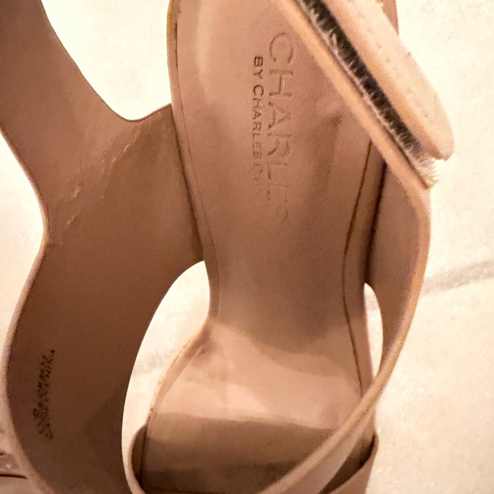Charles By Charles David Brown Wedge Sandals - Picture 6 of 9